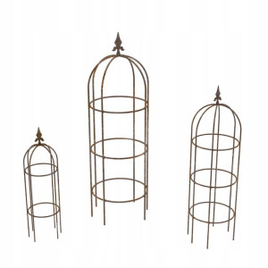 PERGOLA METALOWA Ogrodowa Róże Trejaż RDZA KORTEN