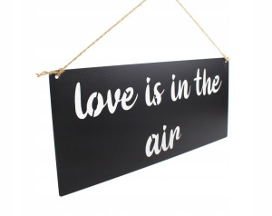 Zawieszka Na Sciane Love Air Rustykalna Drzwi