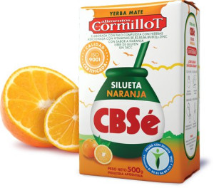 Yerba Mate CBSe Silueta Naranja 500g