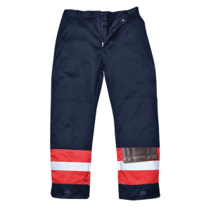 Spodnie trudnopalne Bizflame Plus Granat 2XL