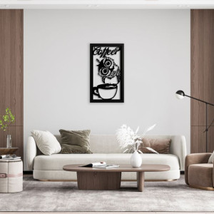 Obraz Ażurowy W Ramie Sosnowej, 39 Cm X 68 Cm
