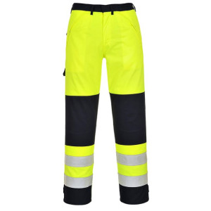 Spodnie ostrzegawcze trudnopalne Multi-Norm 3XL