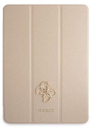 Guess Saffiano Collection | Etui do iPad Pro 11 2020/2021 - GOLD