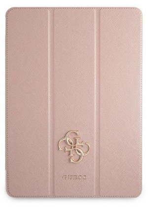 Guess Saffiano Collection | Etui do iPad Pro 12.9 2020/2021 - PINK