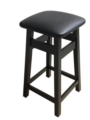 Hoker tapicerowany 55 cm CZARNY