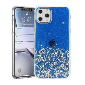 Brilliant bezbarwny Case Samsung A42 5G granatowy