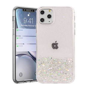 Brilliant bezbarwny Case Samsung A42 5G Jasnoróżowy