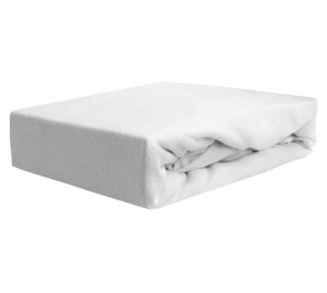 Prześcieradło FROTTE Z GUMKĄ 120x200 BIAŁE