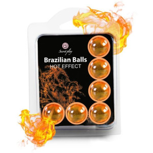 Set 6 Brazilian Balls Hot Effect