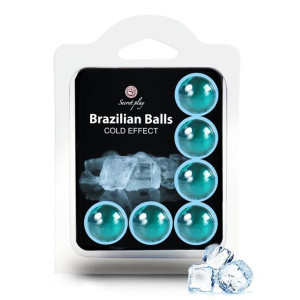 Set 6 Brazilian Balls Cold Effect