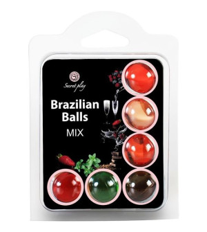 Set 6 Brazilian Balls Mix