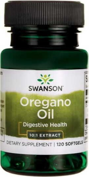 Olej z oregano 150mg Oregano Oil Concentrate 120 kapsułek SWANSON