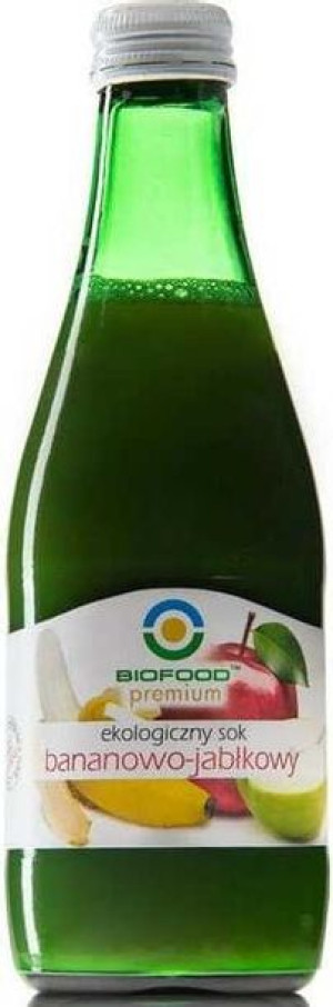 Sok Bananowo - Jabłkowy Bio 300 Ml - Bio Food