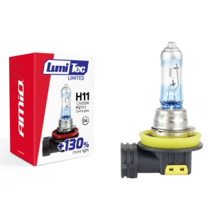 Żarówka halogen H11 12V 55W LumiTec LIMITED +130%