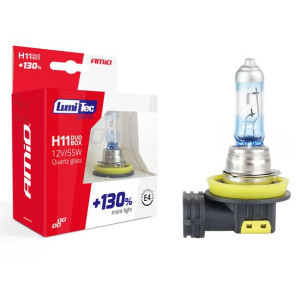 Żarówki halogen H11 12V 55W LumiTec LIMITED +130%
