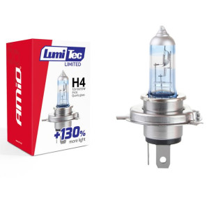 Żarówka halogen LumiTec LIMITED H4 12V 55W +130%
