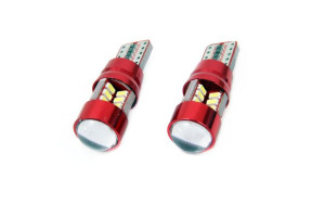 Żarówki CANBUS 27 x LED T10e W5W światła postojowe