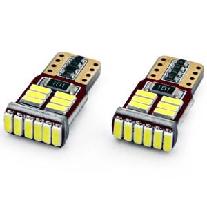 Żarówki CANBUS 18 x LED T10e W5W ZESTAW