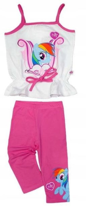Komplet My Little Pony (top + Legginsy) Lato - 98