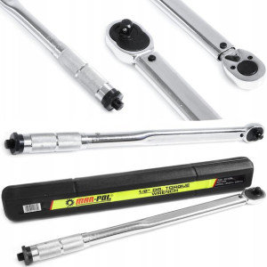 Klucz Dynamometryczny 1/2'' 300nm 640mm Stal Crv