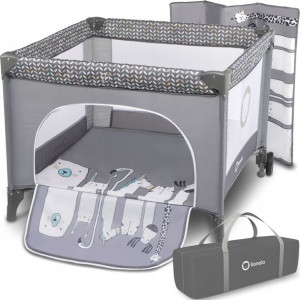 Łóżeczko Turystyczne Duży Kojec Lionelo Sofie Składany Torba