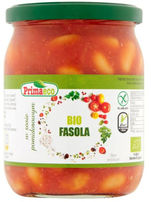 Fasola W Sosie Pomidorowym Bio 440 G - Primaeco