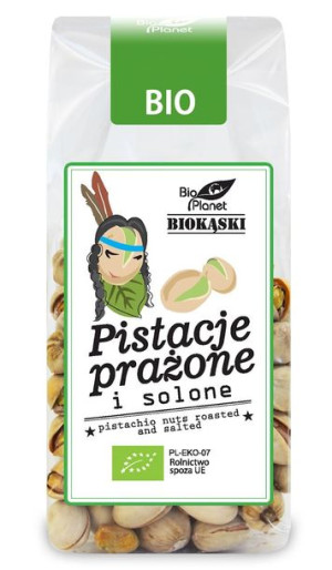 Pistacje Prażone I Solone Bio 100 G - Bio Planet