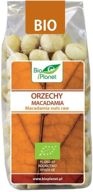 Orzechy Macadamia Bio 200 G - Bio Planet
