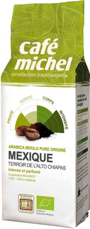 Kawa Mielona Arabica 100% Meksyk Fair Trade Bio 250 G - Cafe Michel