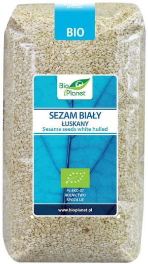 Sezam Biały Łuskany Bio 500 G - Bio Planet