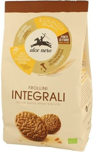 Herbatniki Pełnoziarniste Bio 350 G - Alce Nero
