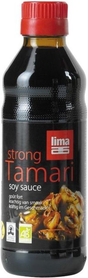 Sos Sojowy Tamari Mocny Bezglutenowy Bio 250 Ml - Lima