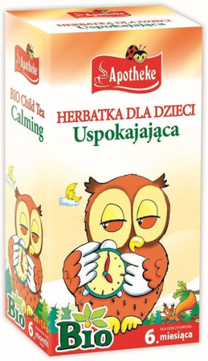 Herbatka Dla Dzieci - Uspokajająca Bio 20 X 1,5 G - Apotheke