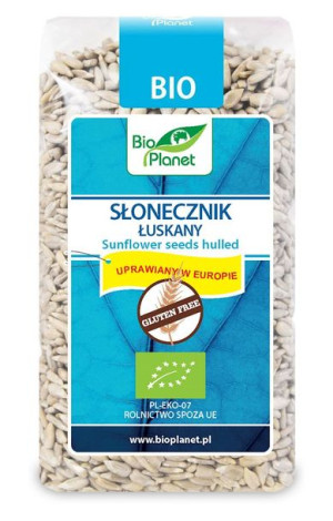 Słonecznik Łuskany Bezglutenowy Bio 350 G - Bio Planet