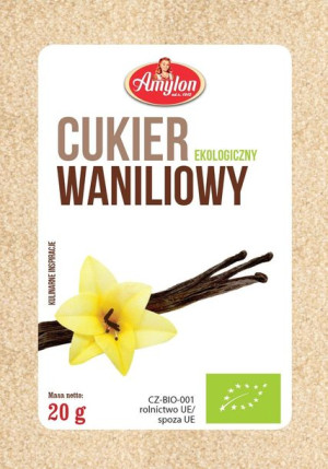 Cukier Waniliowy Bio 20 G - Amylon