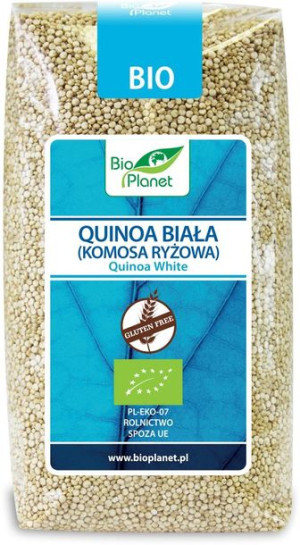 Quinoa Biała (komosa Ryżowa) Bezglutenowa Bio 500 G - Bio Planet