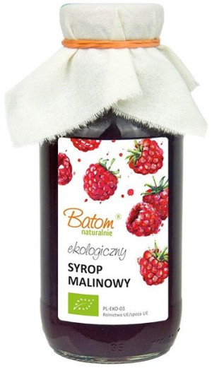 Syrop Malinowy Bio 330 Ml - Batom