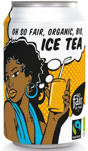 Napój Gazowany O Smaku Herbaty Ice Tea Fair Trade Bio 330 Ml (puszka) - Oxf