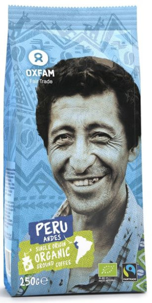 Kawa Mielona Arabica 100% Peru Fair Trade Bio 250 G - Oxfam