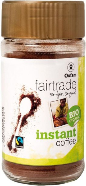 Kawa Rozpuszczalna Arabica/robusta Tanzania Fair Trade Bio 100 G - Oxfam