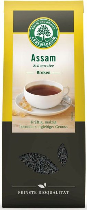 Herbata Czarna Assam Liściasta Bio 100 G - Lebensbaum