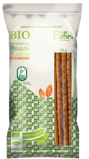 Paluszki Z Sezamem Bio 150 G - Envoy