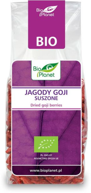 Jagody Goji Suszone Bio 100 G - Bio Planet