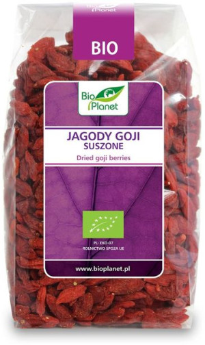 Jagody Goji Suszone Bio 250 G - Bio Planet