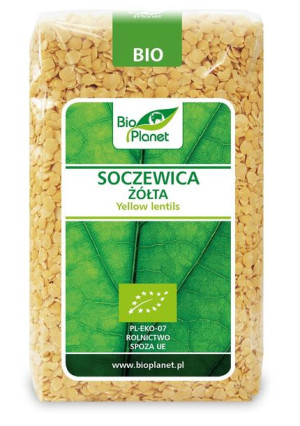 Soczewica Żółta Bio 500 G - Bio Planet
