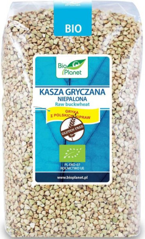 Kasza Gryczana Niepalona Bezglutenowa Bio 1 Kg - Bio Planet