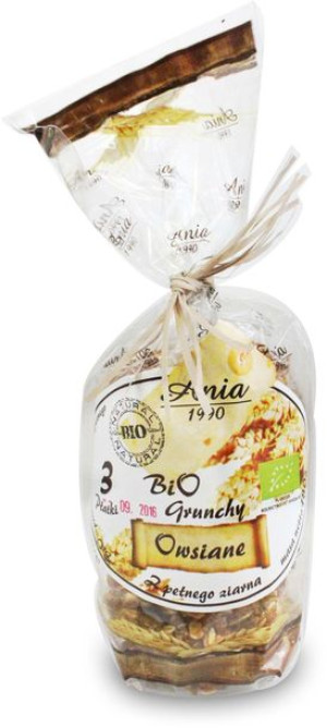 Grunchy Owsiane 3 Płatki Z Pełnego Ziarna Bio 180 G - Bio Ania