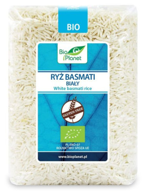 Ryż Basmati Biały Bezglutenowy Bio 1 Kg - Bio Planet