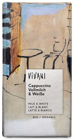 Czekolada Cappuccino Bio 100 G - Vivani