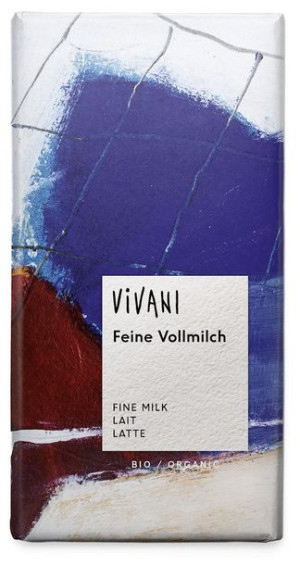 Czekolada Mleczna Bio 100 G - Vivani